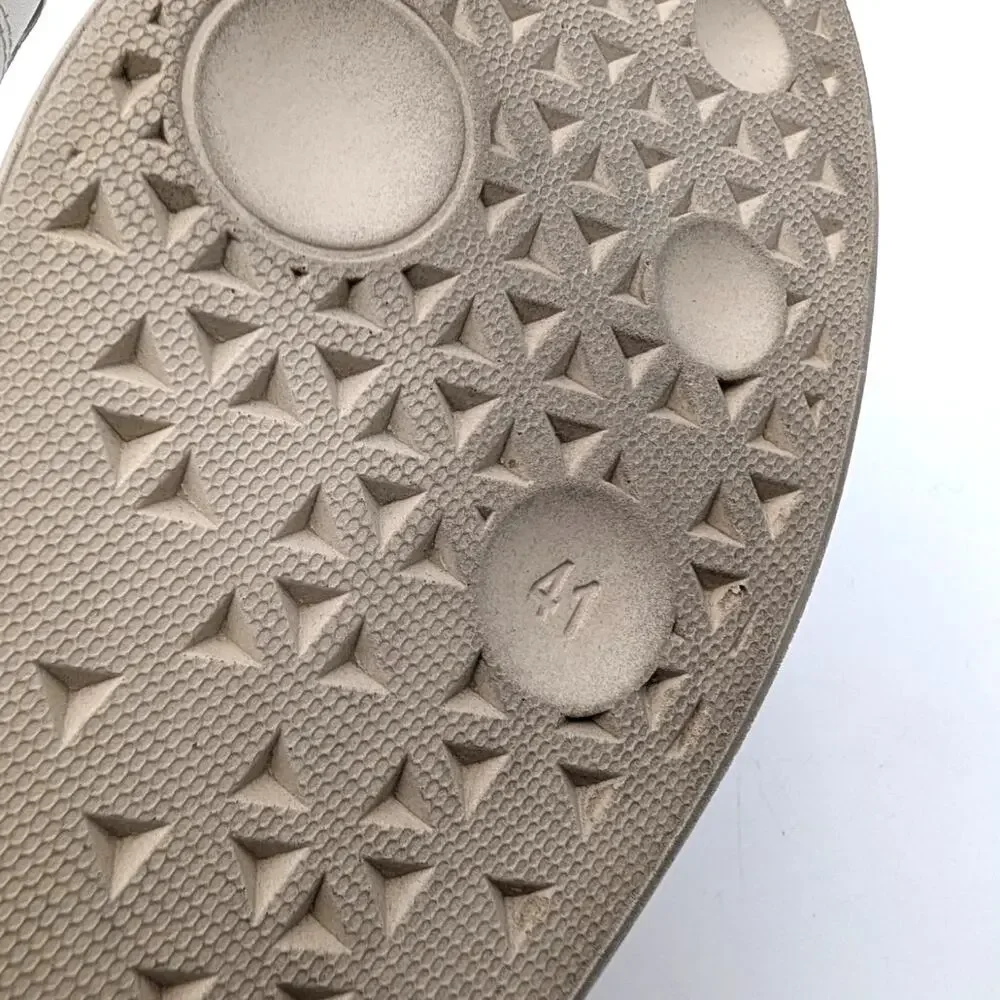 Ecco Street Lite Retro Sneaker Shoes Women's White Size US10-10.5 EU41